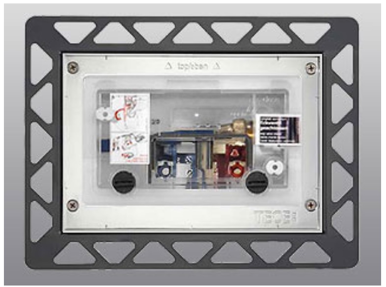 TECE vandens nuleidimo mygtukas