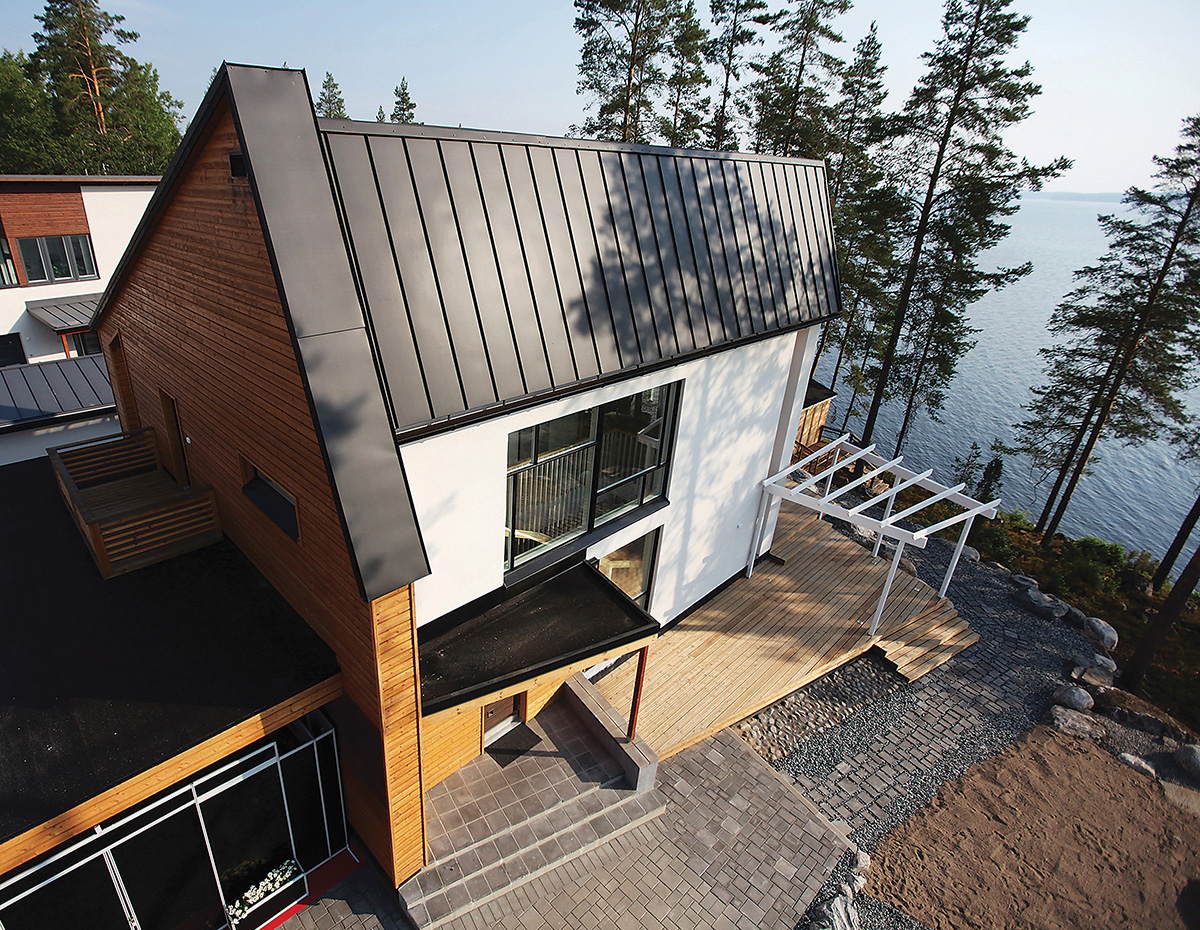 Plieninė stogų danga