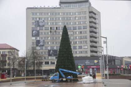 Laikrodis skaičiuoja paskutinius dūžius, kada Panevėžyje oficialiai turėtų būti atidarytas kalėdinių renginių maratonas.