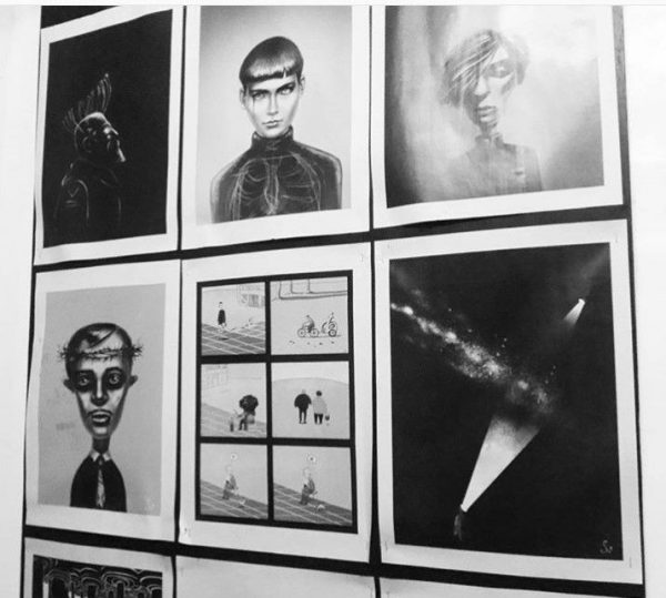 S. Vaičikonytės darbai mistiški, nukeliantys į kitą pasaulį, leidžiantys nejučia pačiam kurti savas istorijas ir klausti: apie ką gi galvoja šis personažas? S. Vaičikonytės asm. albumo nuotr.