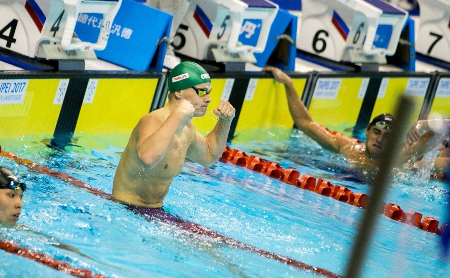 Kopenhagoje vykstančiame Europos plaukimo čempionate trumpajame 25 m baseine panevėžietis plaukikas Danas Rapšys iškovojo pirmąjį Lietuvos delegacijos medalį.