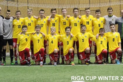 Jaunieji Panevėžio futbolininkai dalyvavo tarptautiniame turnyre.