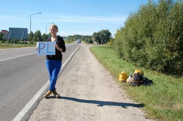 Dar studijų metais E. Mačytė autostopu išmaišė visą Europą. Nors gimus sūneliui keliones tenka planuoti kruopščiau, jų ir toliau neatsisako. Asmeninio albumo nuotr.