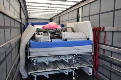 Į Panevėžį atgabenta jau šeštoji Vokietijos Bavarijos žemės Rėgensburgo labdaros siunta.