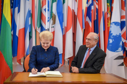 Derybas dėl narystės EBPO Lietuva pradėjo prieš trejus metus ir įvykdė visas esmines reformas ekonomikos augimui skatinti ir žmonių gerovei stiprinti.