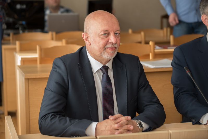 Miesto Savivaldybės administracijos direktorius Rimantas Pauža neslepia, kad prasidėjus gatvės rekonstrukcijai gyventojams teks apsišarvuoti kantrybe. V. BULAIČIO nuotr.