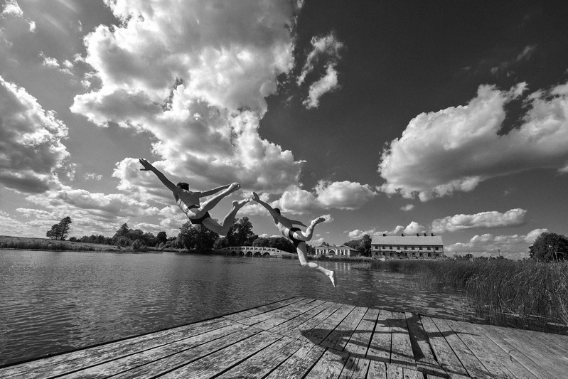 Algimanto Aleksandravičiaus nuotrauka skirta Dariui ir Girėnui atminti, fotografuota Pakruojyje. ASMENINIO ACHYVO nuotr.