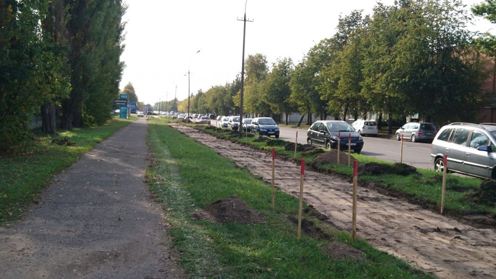 Panevėžio miesto savivaldybės užsakymu pradėti J. Janonio g. (nuo žiedo iki Vakarinės g.) prieigų sutvarkymo darbai. Deja, dirbti statybininkams trukdo palei gatvę sustatyti įvairių įmonių reklamos stendai.