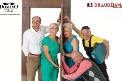 „Domino“ teatro naujausia premjera – nuotykių komedija „Įeiti draudžiama“ jau spalio 22 d. atvyksta į Panevėžį. Premjeros metu aktorius Gytis Ivanauskas demonstruos ne tik aktorinį meistriškumą, bet ir portugalų kalbos žinias.