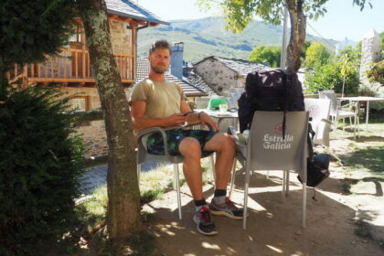 Neseniai Žygimantas Šimoliūnas grįžo iš tūkstančio kilometrų žygio pėsčiomis Šv. Jokūbo keliu, besidriekiančiu Ispanijoje.