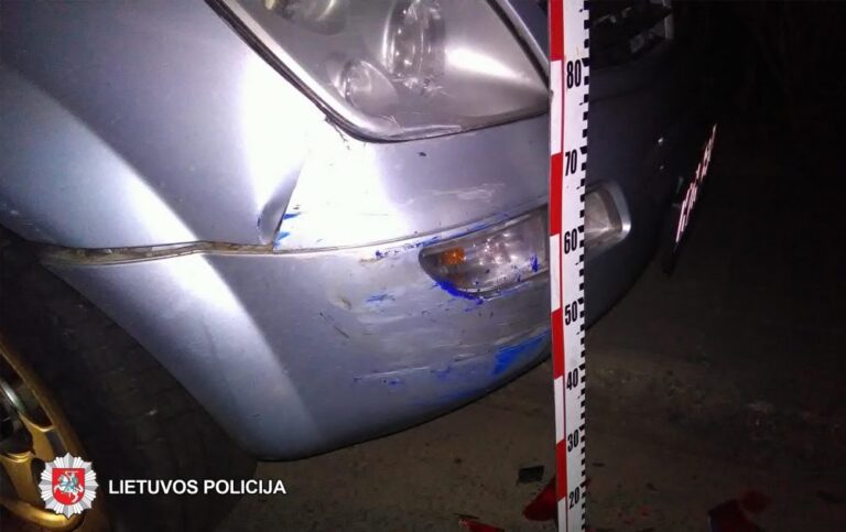 2018-11-29 Panevėžio r., Velžio k., Žemdirbių g., apgadintas automobilis „Toyota“. Jį apgadinusio automobilio vairuotojas iš eismo įvykio vietos pasitraukė.