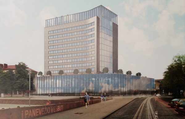 Tokią Laisvės a. esančio viešbučio atnaujinimo viziją Panevėžiui pasiūlė jaunieji kūrėjai.