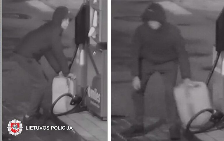 2019-03-26 20.46 val. Panevėžyje, J. Basanavičiaus g., iš degalinės nenustatytas asmuo pavogė kuro. Nuostolis – 30,40 eurai.