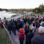 Didžiojo penktadienio vakarą Kryžiaus kelio eisena Senvagėje rengiama nuo 2015-ųjų. M. GARUCKO nuotr.