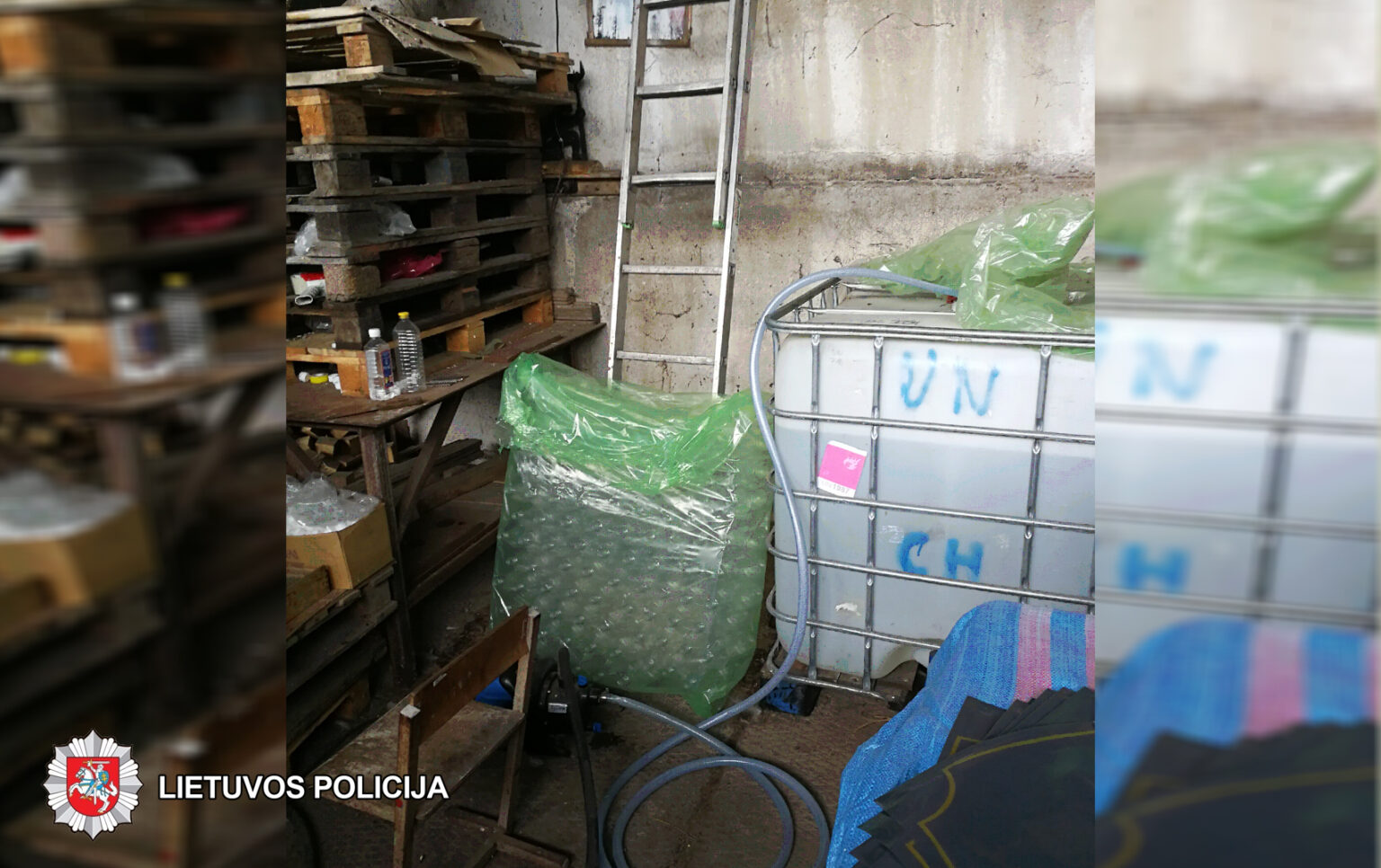 Panevėžio AVPK KP ENTV pradėjo ikiteisminį tyrimą dėl neteisėto nedenatūruoto ir denatūruoto etilo alkoholio laikymo, gabenimo ir realizavimo.