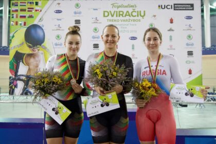 Panevėžyje, „Cido“ arenoje, vykstančių Tarptautinės dviračių sporto sąjungos (UCI) pirmosios kategorijos treko varžybų „Panevėžys 2019“ antrąją dieną – šeštadienį – Lietuvos dviratininkai vėl iškovojo keturis apdovanojimus. Mūsiškiai pasipuošė dviem aukso ir dviem sidabro medaliais.