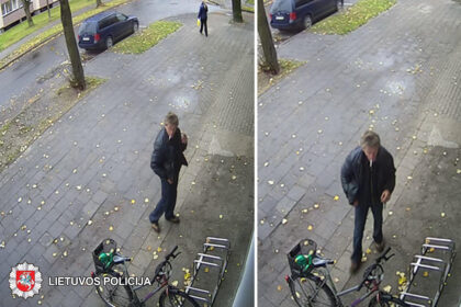 2019-10-17 11.15 val. Panevėžyje, Liepų al., nenustatytas asmuo pavogė dviratį. Nuostolis – 140 eurų.