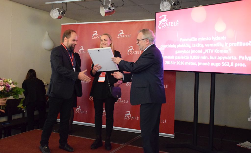 Ketvirtadienį Panevėžyje vykstančioje „Gazelės“ konferencijoje paaiškėjo, kokios įmonės sparčiausiai augo kiekvienoje apskrities savivaldybėje ir yra vertos nugalėtojų laurų.