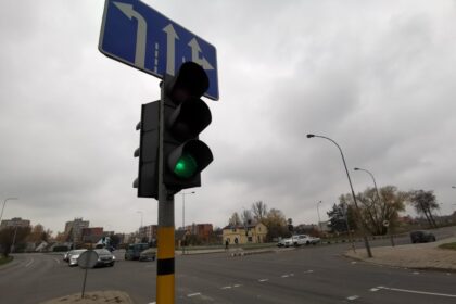 Prie išmaniųjų šviesoforų ilgiau luktelėti baigiantiems įprasti panevėžiečiams teks susitaikyti su tokia eismo reguliavimo priemone ir miesto centre.