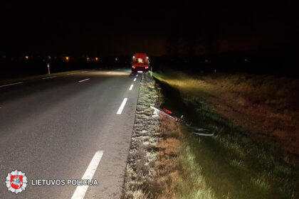 2019-11-18 18.30 val., 2019 m. lapkričio 18 d., apie 18.30 val., Panevėžio r., kelio Anykščiai – Troškūnai – Panevėžys 48 km 480 m., ties Liūdynės k., įtariama „Mercedes Benz Sprinter“ markės automobilis, kliudė keliu važiuojantį dviratininką ir iš eismo įvykio vietos pasitraukė. Dviratininkas nuo patirtų sužalojimų mirė.