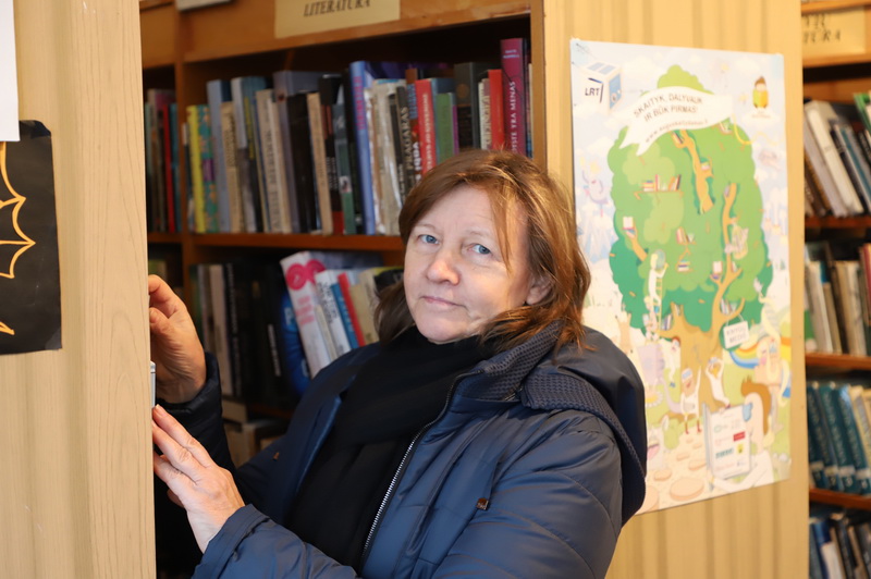 Bibliotekininkė Zita Osipovienė daug laiko praleido kaime gražiu pavadinimu – Linažiedžiai. I. STULGAITĖS-KRIUKIENĖS nuotr.