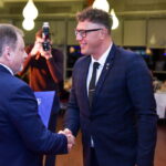 Panevėžio prekybos, pramonės ir amatų Metų asamblėjoje apdovanoti geriausiai dirbusių Aukštaitijos įmonių atstovai. P. ŽIDONIO nuotraukos