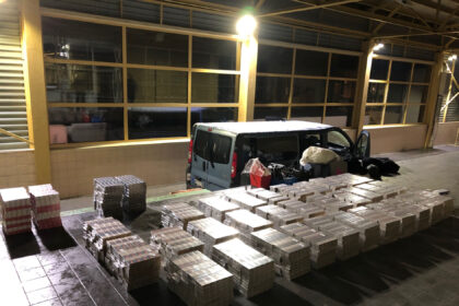 Praėjusiais metais muitininkai sulaikė cigarečių kontrabandos už 26,6 mln. eurų ir viršijo pastarųjų metų rekordus, penktadienį pranešė Muitinės kriminalinė tarnyba (MKT).