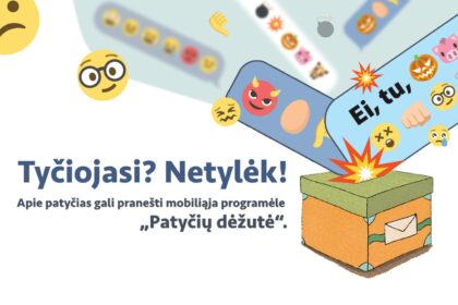 Panevėžio miesto savivaldybės administracija, Jaunimo reikalų taryba paskatino bendrojo lavinimo mokyklas diegti elektroninę pranešimų apie patyčias platformą „Patyčių dėžutė“.