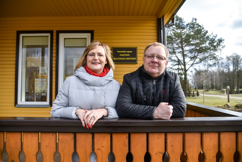 Daivos ir Virginijaus tvirtinimu, tai, kad jie abu kultūros žmonės – didžiulis privalumas santuokoje. P. ŽIDONIO nuotr.