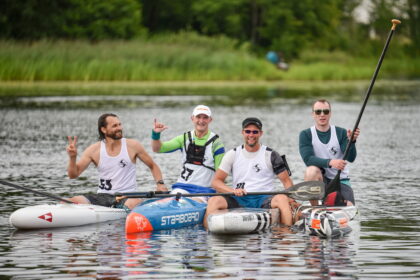 Svečių triumfu Panevėžyje baigėsi pirmą kartą čia organizuotos Lietuvos atvirosios irklenčių taurės ir Baltijos šalių irklenčių taurės antrojo etapo varžybos.