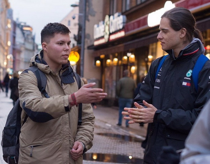Ovidijus nusiteikęs panevėžiečius įpratinti prie Europos miestuose populiarių naktinių pasidviratinėjimų. ASMENINIO ARCHYVO nuotr.