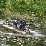 Panevėžį kertantis Nevėžis šienauti pradėtas prieš dešimtmetį. P. ŽIDONIO nuotr.