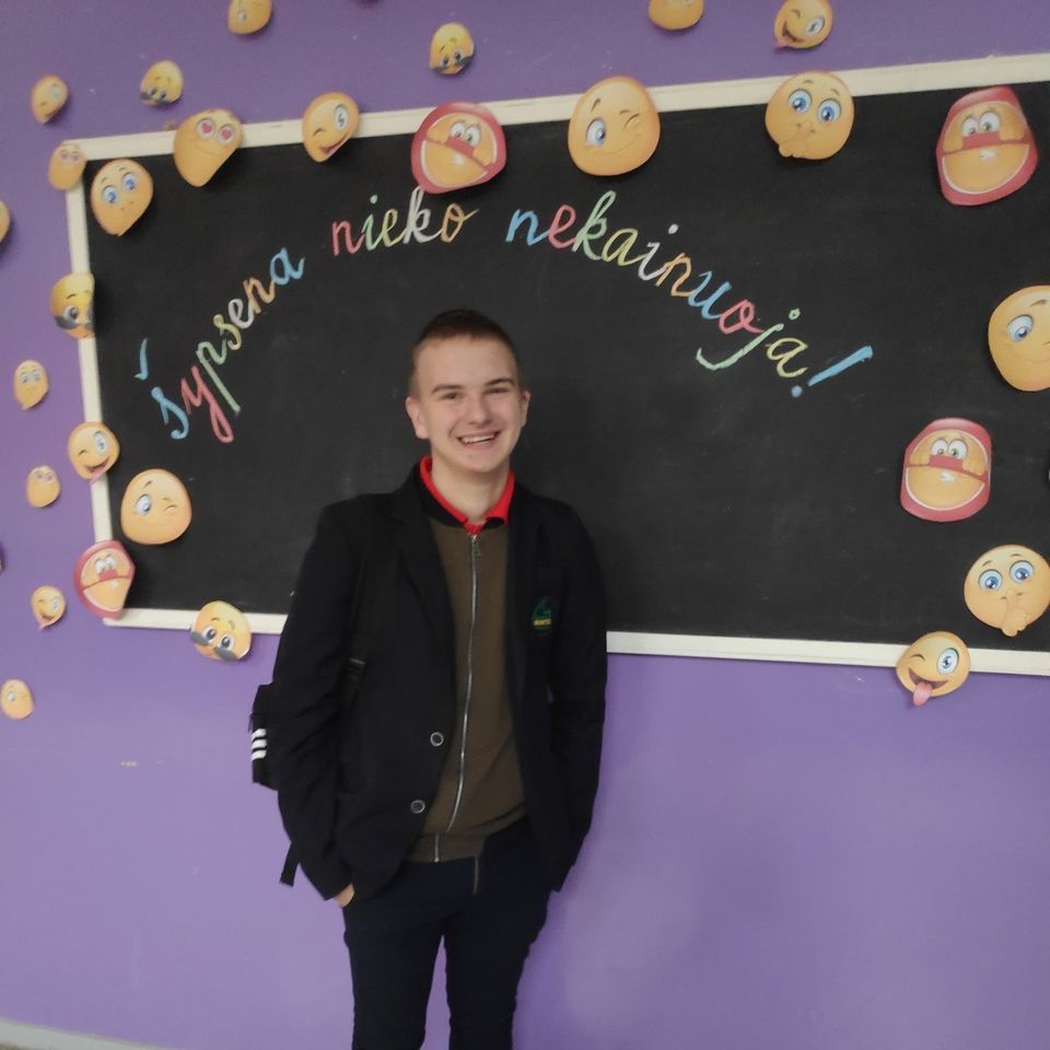 Šią vasarą Lukas paskyrė autizmo spektro sutrikimą turintiems vaikams pažinti. Asmeninio archyvo nuotr.