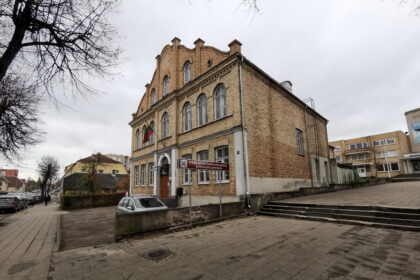 Javne gimnazija mergaitėms žydėms buvo viena nedaugelio to meto mokyklų, galėjusių įsikurti specialiai jai pritaikytuose rūmuose. I. STULGAITĖS-KRIUKIENĖS nuotr.