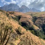 Vienuolio kapišono kalnas Drakensberge. ASMENINIO ARCHYVO nuotr.