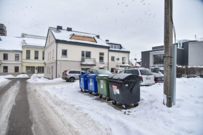 Panevėžio savivaldybė paskelbė konkursą mieste pastatyti dar penkiolika naujų požeminių atliekų konteinerių aikštelių.