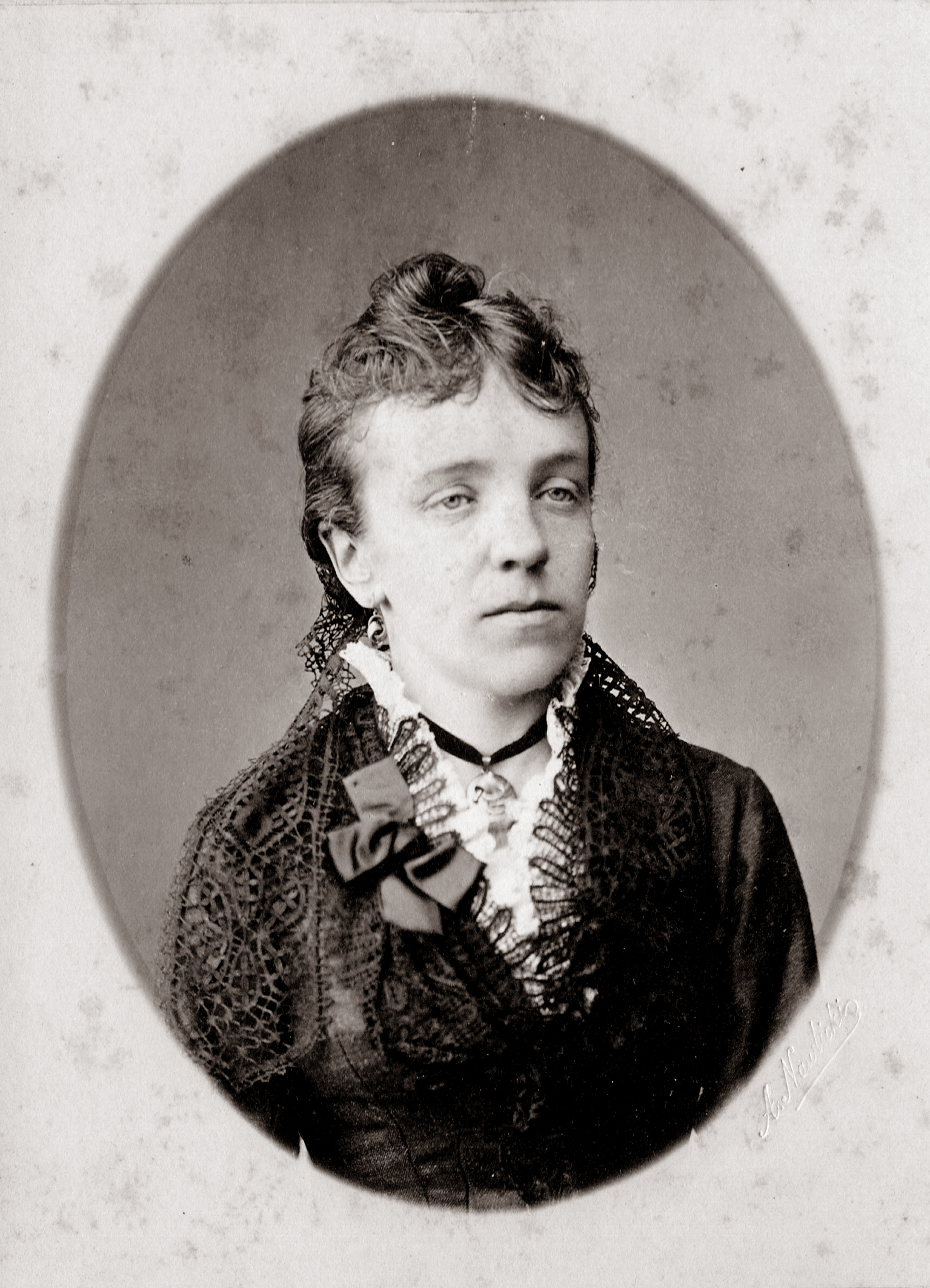 J. Moigio motina Liudvika Liucija Moigienė. XIX a. pabaiga. PANEVĖŽIO KRAŠTOTYROS MUZIEJAUS FONDO nuotr.