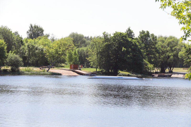 Populiarusis „Ekrano“ paplūdimys jau paruoštas sezonui. I. STULGAITĖS-KRIUKIENĖS nuotr.