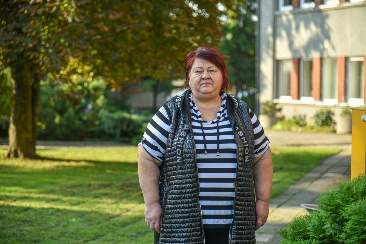 Dailės terapija, anot D. Šukienės, veikia kaip stebuklas sielai: pasimiršta visos ligos, rūpesčiai dėl jų ir dėl sudėtingos savo padėties. P. Židonio nuotr.