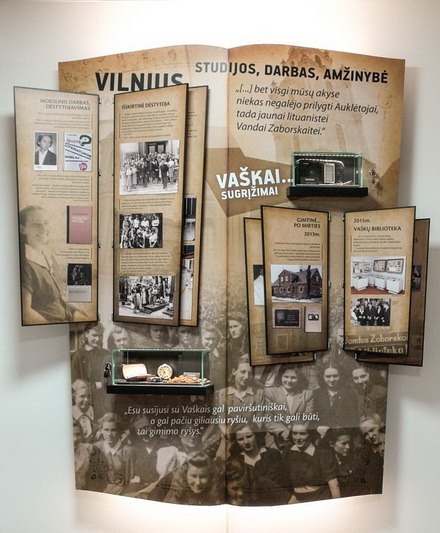 VAŠKŲ VANDOS ZABORSKAITĖS BIBLIOTEKOS nuotr.