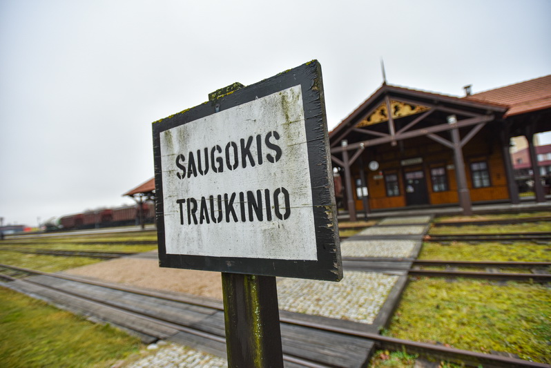 Iš Panevėžio važiuosiančio siauruko puošti neplanuojama. P. ŽIDONIO nuotr.