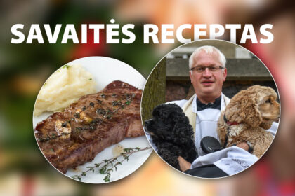 Panevėžio Šv. Petro ir Povilo bažnyčios klebonui Romualdui Zdaniui, kaip ir kitiems dvasininkams, Kalėdos – pats darbymetis. Vis dėlto kunigas suras laiko ir virtuvei, kad šventinę dieną kartu sėsiančius prie stalo pavaišintų ypatingu savo firminiu, kaip pats sako, paprastu, bet labai skaniu kepsniu.