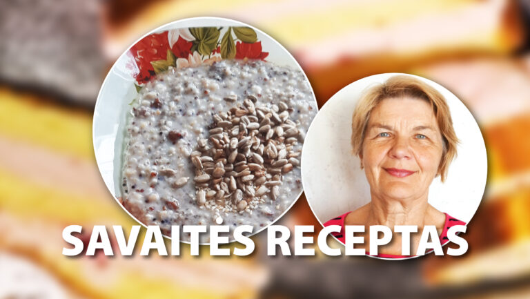 Genutė Budrienė, sykį su „Sekundės“ skaitytojais jau pasidalijusi pačios sukurtos naminės chalvos receptu, šįsyk siūlo pabandyti taip pat jos išrastą nevirtą košę. Joje – nemažai sėklų augalų, augančių ne mūsų kraštuose.