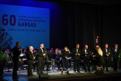 Šiandien minimas Panevėžio muzikinio teatro pučiamųjų orkestro „Garsas“ 60-asis jubiliejus.