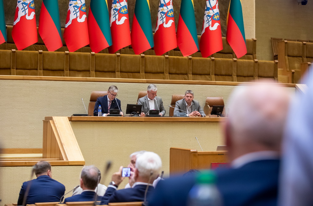 Gegužę Seimo darbą lydėjo emocingos diskusijos dėl valdančiųjų inicijuotų klausimų, kurie, opozicijos atstovų manymu, net grasina suskaldyti visuomenę.