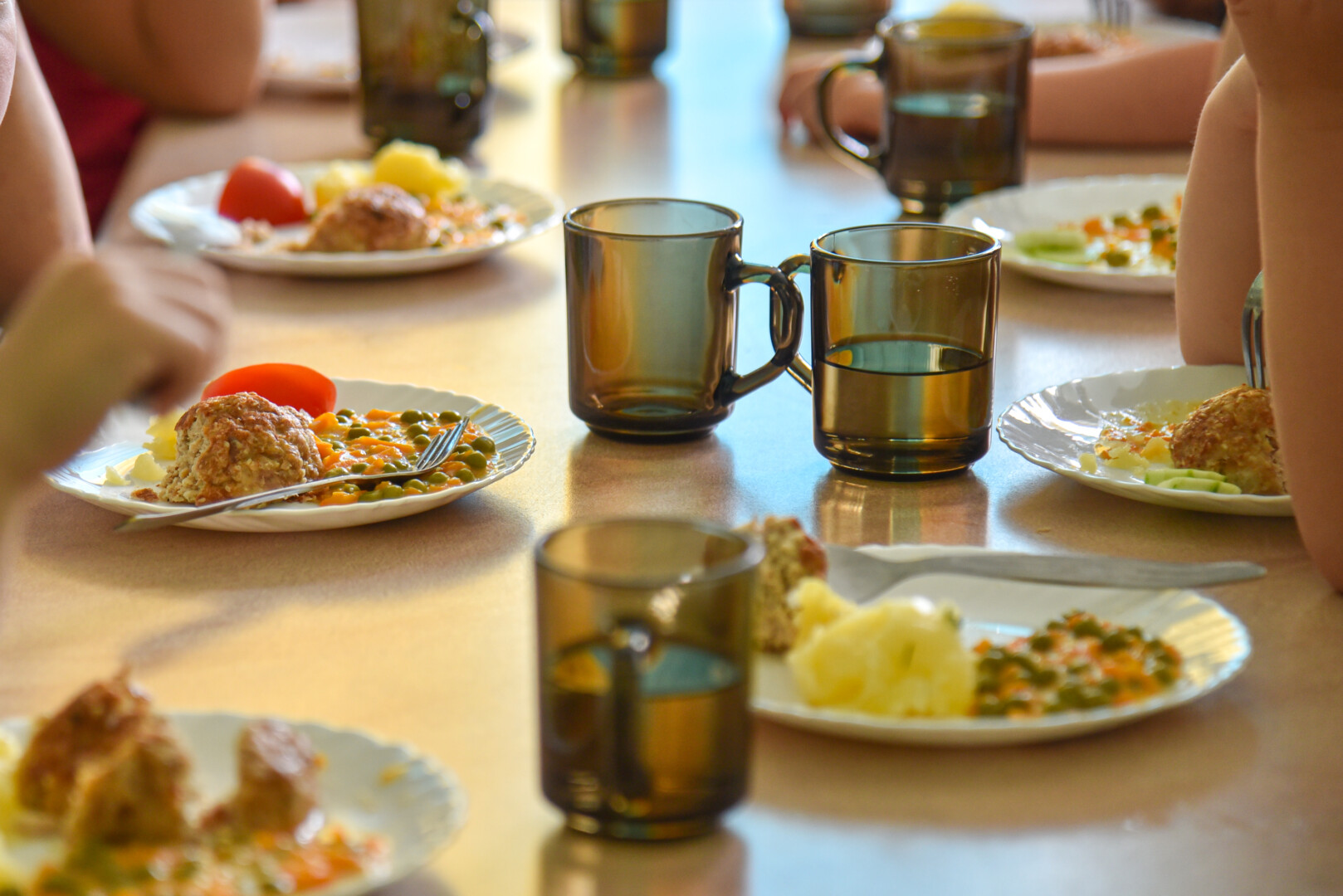 Jau nuo kitų mokslo metų moksleiviai mokyklų valgyklose galės atsiskaityti banko kortele arba elektroniniu mokinio pažymėjimu. P. ŽIDONIO nuotr.