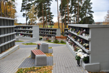 Teisės aktuose įtvirtinus, kad savivaldybių lėšomis įrengtuose kolumbariumuose niša turi būti skiriama nemokamai kaip ir vieta kapinėse, Panevėžys irgi keičia tvarką.