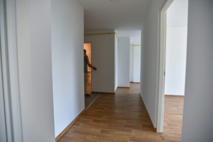 Beveik dviem dešimtims panevėžiečių jau kitą savaitę bus įteikti raktai nuo naujutėlaičių butų.