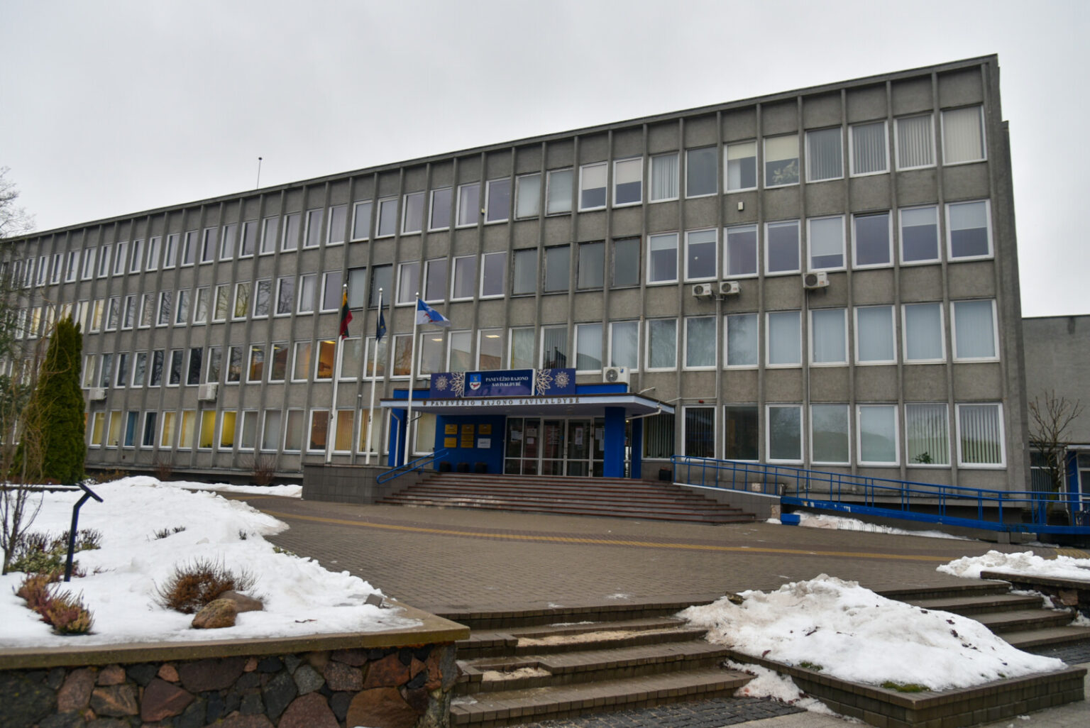 Rajono Savivaldybė vaikams numačiusi atitverti dalį koridoriaus ketvirtajame aukšte. P. ŽIDONIO nuotr.