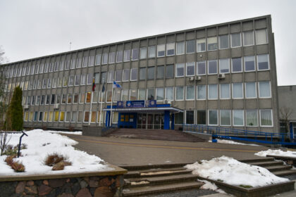 Rajono Savivaldybė vaikams numačiusi atitverti dalį koridoriaus ketvirtajame aukšte. P. ŽIDONIO nuotr.